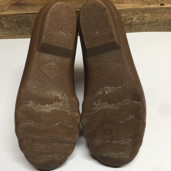 Sperry Oxblood Syren Cove Rubberized Chelsea Boot Size 7M - Picture 5 of 6